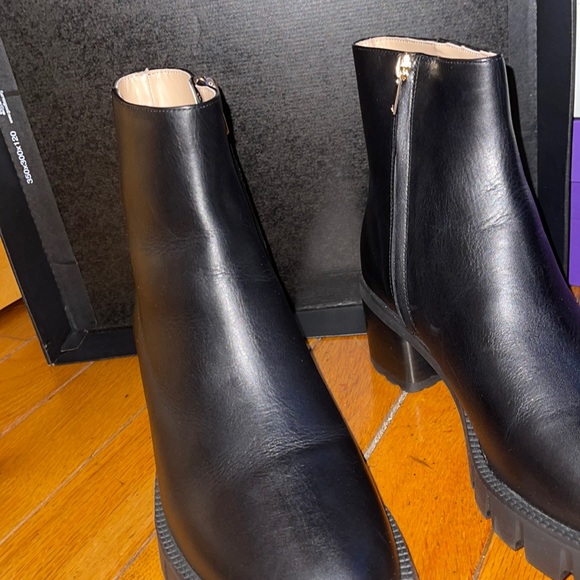 Coach Chrissy Leather Bootie Black - Picture 3 of 4